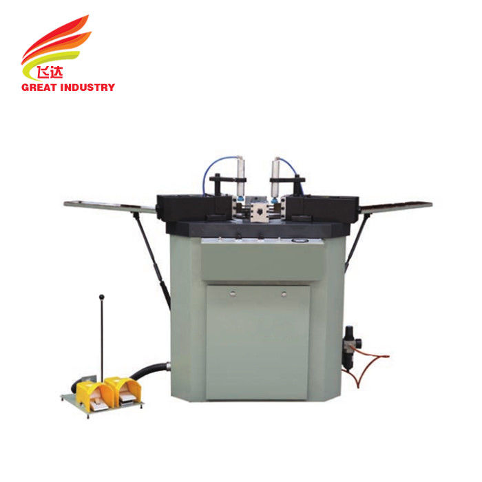 ALUMINUM INSULATED MACHINED ALUMINIUM WINDOWS MAKING CORNER CRIMPING MACHINES ALUMINUM CORNER COMBINING