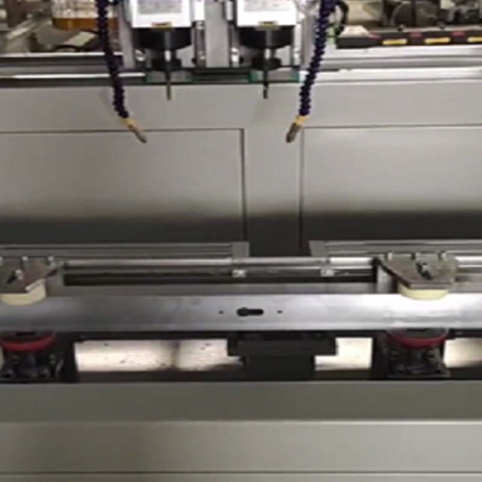 Upvc window profile cnc cutting center machines automated windows aluminium window cnc milling machine 4