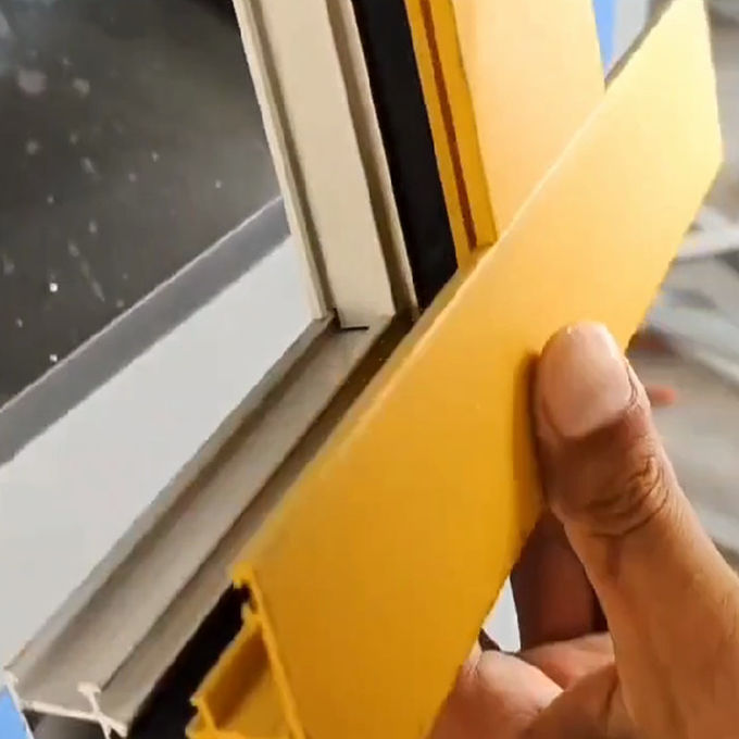 Upvc windows profile making 3 axis cnc end mill cutter head aluminum upvc machine window 1