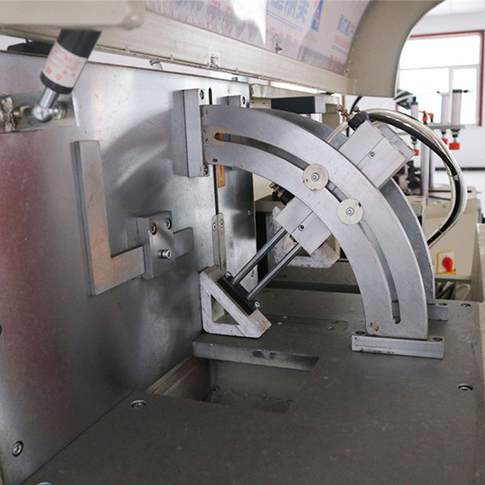 Automatic feeding single head cutting machine cnc aluminum window machine corner connector stake cutting saw 1