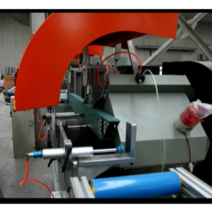CNC Double Head Precision PVC Profile Cutter Saw Windows Doors Processing Machinery 500*4200 Making Equipment Aluminum P 1