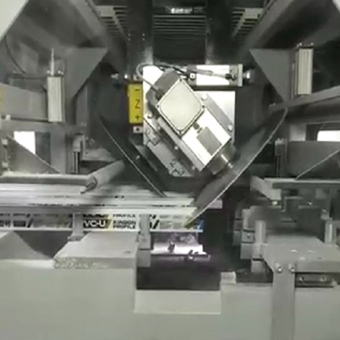 Closet aluminum frame doors pvc profile cutting machine cnc processing centre pvc profile cutting machine centre 1