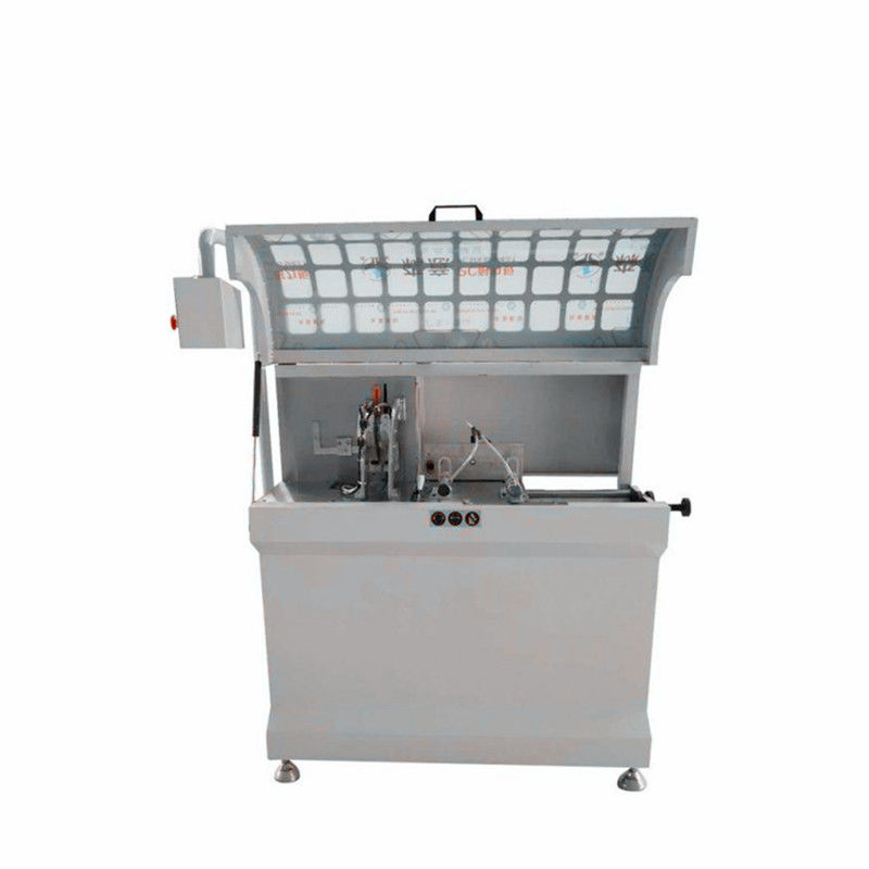 Automatic feeding single head cutting machine cnc aluminum window machine corner connector stake cutting saw