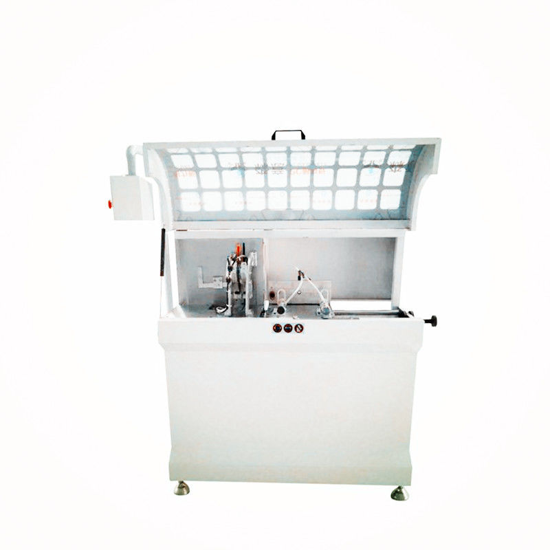 Pressure aluminium window corner cleat cutting center machine for frame corner joints aluminum