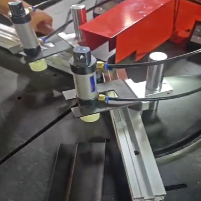 Aluminum PVC Profiles Cutting Machine with 25 -90 Degree 0