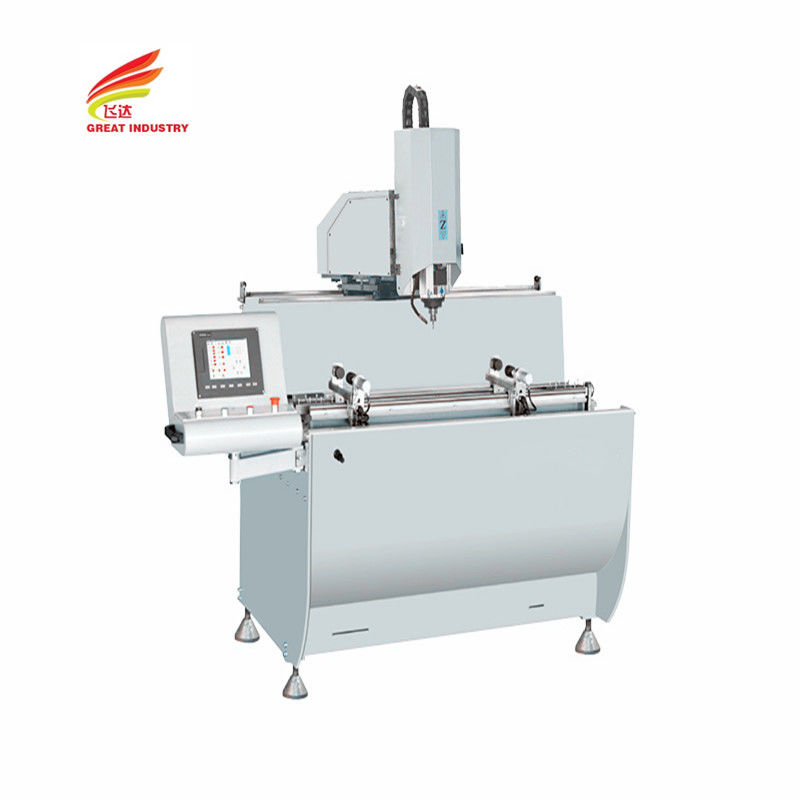 3 Axix aluminium windows doors machines 12.5kw milling aluminum window door machine