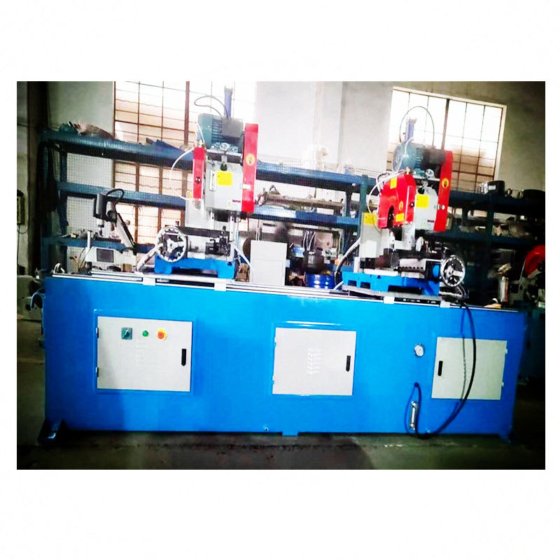 Steel pipe cutting machine 425 cnc double head door window steel pipe cutting machine automatic