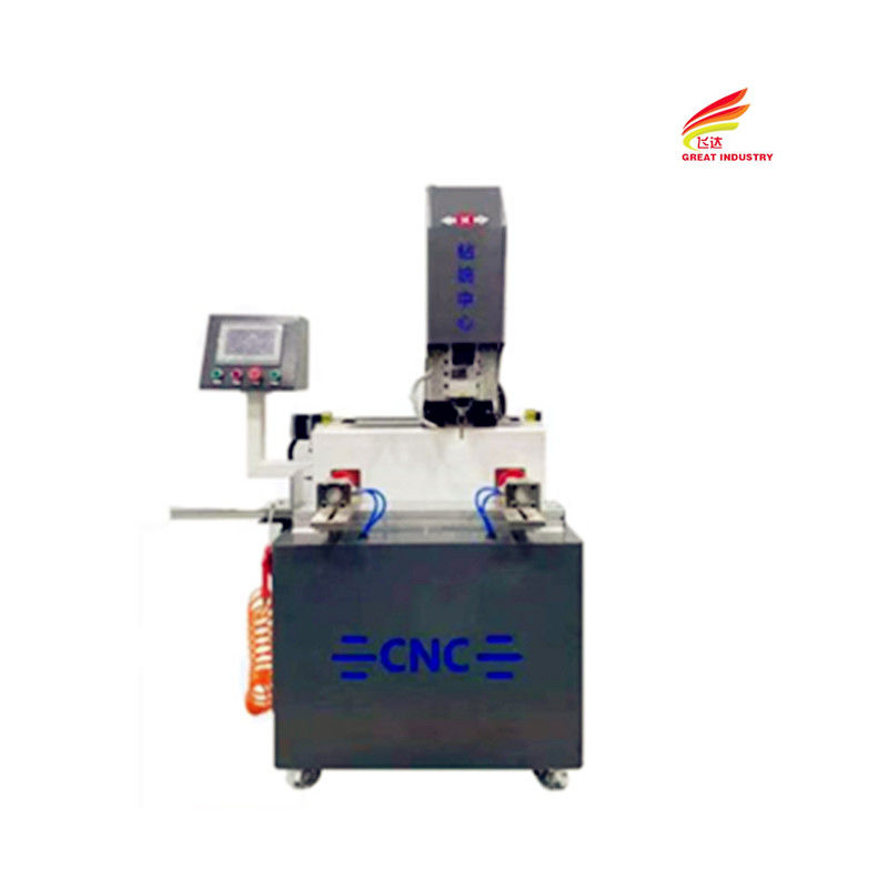 Aluminium door and windows making Copy router cnc drilling and milling PVC window frame machine