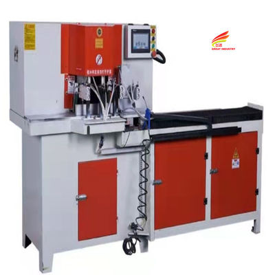 Buy 380V WARDROBE MAKING MACHINE UPVC TWIN HEAD CUTTING SAW MACHINE online manufacture
