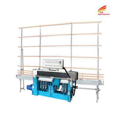 Good price HORIZONTAL SPINDLE GLASS EDGING 9 MOTORS GLASS EDGING MACHINE GLASS STRAIGHT LINE MACHINES TO BEVEL GLASS FLAT EDGING MA online
