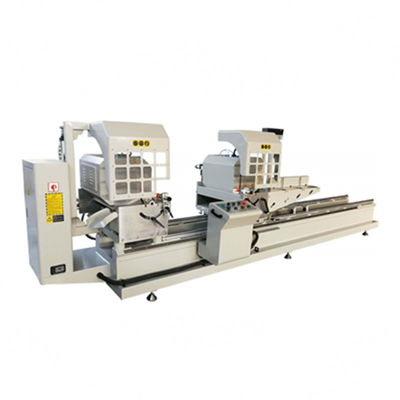  Digital display double head precision aluminum window and door making machine