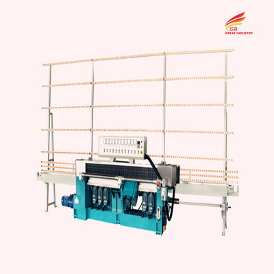 Buy Glass straight line edging machine glass machine edging tools 9 head spindle glass edging machine online manufacture