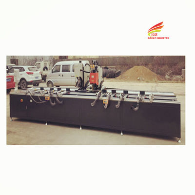  Good price operator steel aluminum upvc window making screw fastening machine pvc