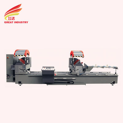 quality CNC ALUMINUM WINDOW DOOR MACHINE DOUBLE HEAD CUTTING SAW factory