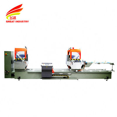 Buy ALUMINUM PROCESSING MACHINERY WINDOW MACHINE CNC DOUBLE HEAD PRECISION MITRE SAW online manufacture