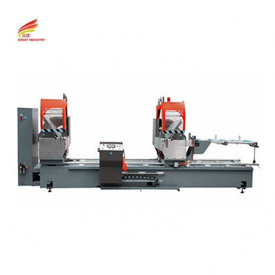 Buy Aluminium cutting saw 1600 kg plc pvc window door machine miter saw dual bevel 135 degree online manufacture