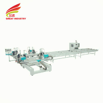 Buy AUTOMATIC CNC WELDING AND CLEANING PRODUCTION LINE PVC WINDOW WELDER UPVC WINDOW WELDING MACHINE FOR PVC PROFILE online manufacture