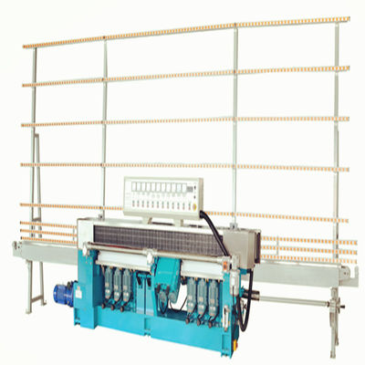 Buy 8 Motors glass straight line edging machines resin wheel automatic glass straight line edging machine small for glass ed online manufacture