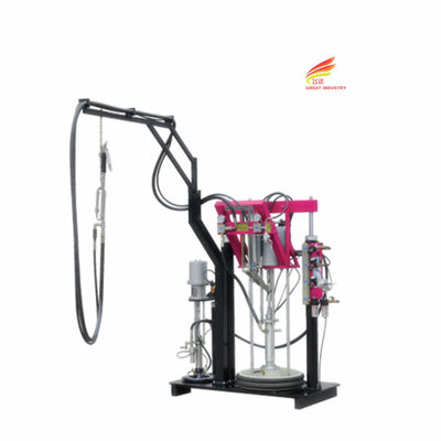 Buy Insulating glass hot melt sealant machines silicone extruder insulating glass glue machine with table online manufacture