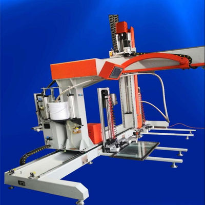Good price ALUMINUM DOOR MAKING MACHINE TOOLS ALUMINIUM WINDOWS DOORS GLASS SEALING ROBOT online