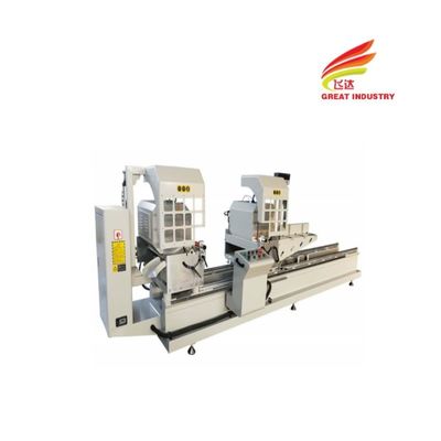 Buy UPVC WINDOW MAKING MACHINE WINDOW PRODUCTION MACHINE ALUMINIUM DOUBLE HEAD CUTTING MACHINE online manufacture