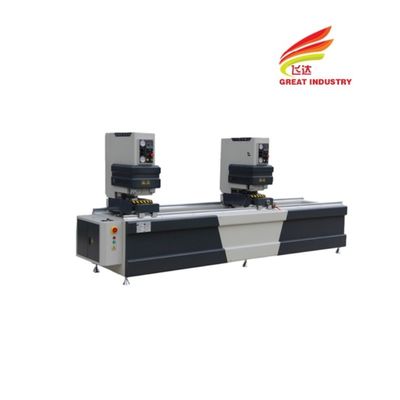 Buy CNC CORNER CLEANING MACHINE PVC DOOR WELDING MACHINE PVC DOOR MACHINE TWO HEAD WELDING MACHINE online manufacture
