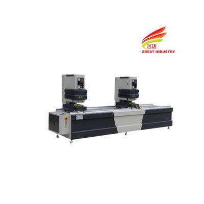 Good price UPVC DOOR WINDOW MANUFACTURING MACHINE UPVC CNC CORNER CLEANING MACHINE TWO HEAD WELDING MACHINE online