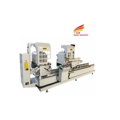 Buy ALUMINIUM PROFILE MACHINE DOUBLE SAW CUTTING MACHINE CNC DOUBLE MITRE SAW online manufacture