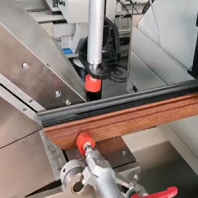 Automatic corner cutting saw windows machinery sales operator manufacturing equipment Window Door Cutting Machine