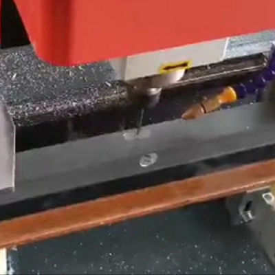 Single Axis aluminium profile making aluminum copy cnc router milling machine vertical cnc machining center