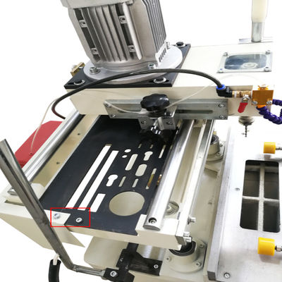 Single Head Upvc Window Making Machine Automatic clamping and spray cooling