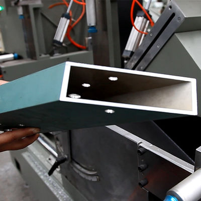 Aluminum profile aluminium fabrication machines double mitre saw troncatrice cnc cutting machine