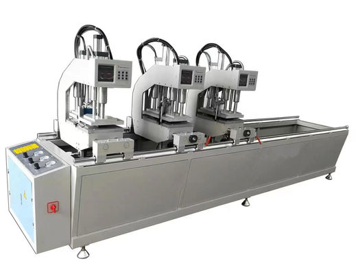 PLC PVC WINDOW DOOR MACHINE THREE HEAD WELDING MACHINE 3.5KW
