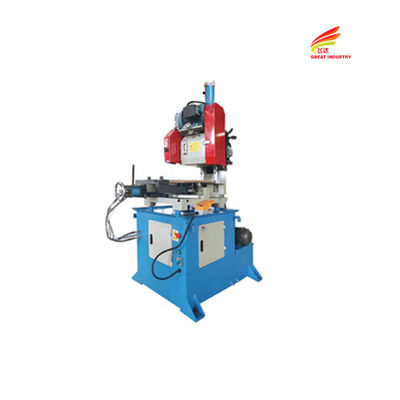 cnc Single Head Cutting Pipe Profile Machine Semi Automatic low vibration
