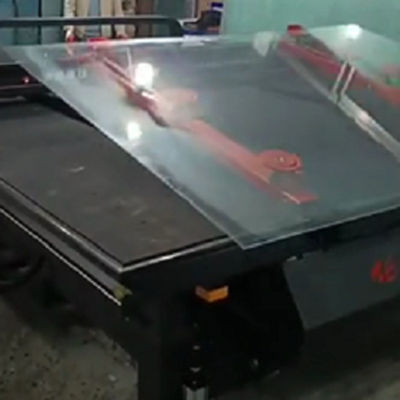 CNC Glass cutting flat glass saw machine CNC Mirror Glass Cutting Machine