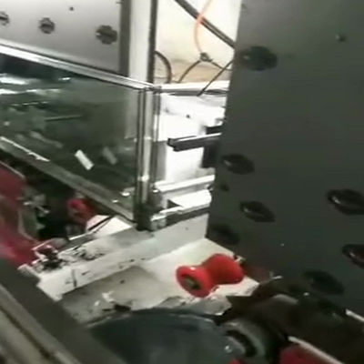 Thermoplastic spray glue spreading automatic spray glue machine with eva film for glass lamination