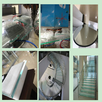 Glass washing glass water jet milling cnc automatic drilling glass machine