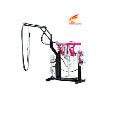Pneumatic sealant gun silicone joint sealant two component mixing thermoplastic spray machine