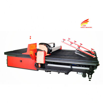 Laminated Cnc Glass Cutting Table 8 Kw 2 Glazing Beads 1500kgs