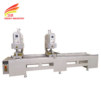 Windows corner cleaning machinery tools window and door double head pvc welding machine