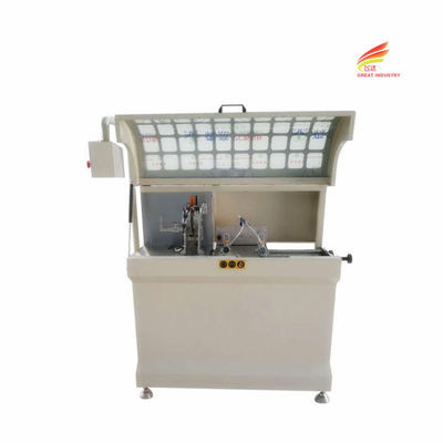 Aluminium windows corners key cutting machine 90 degree automatic cnc aluminum window and door corner connector cutting