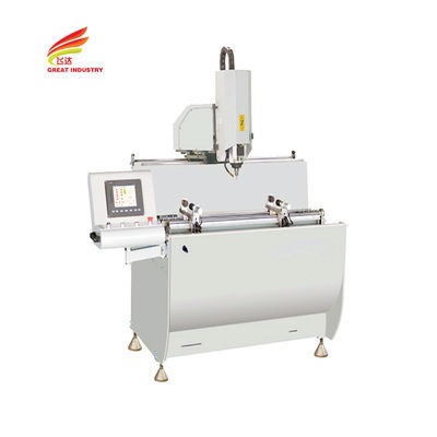 Upvc windows single head aluminum window door making Drilling Milling Machine Cnc