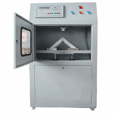 Sealed cover pvc profile making machines strength testing pvc window door machine