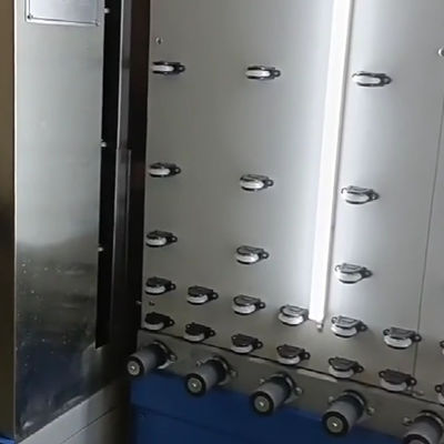 Vertical glass wash machines insulating glass washing and drying machine