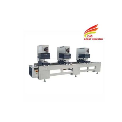 UPVC WINDOW MACHINERY THREE HEAD WELDING MACHINE UPVC WINDOWS MAKING MACHINE